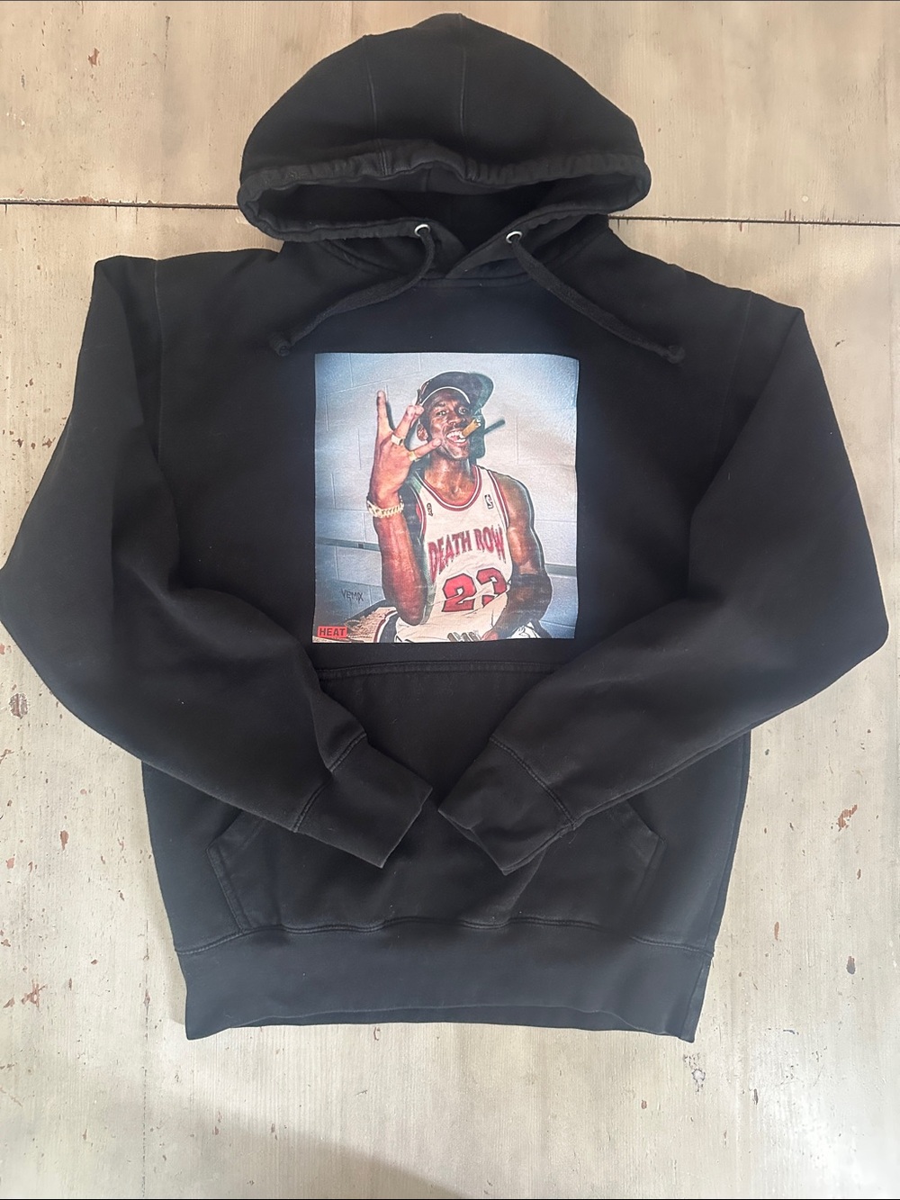 HEAT Michael Jordan ‘West side’ hoodie, men’s size medium
